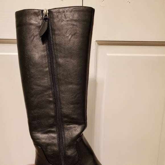 Franco Sarto Black Boots - Picture 9 of 12